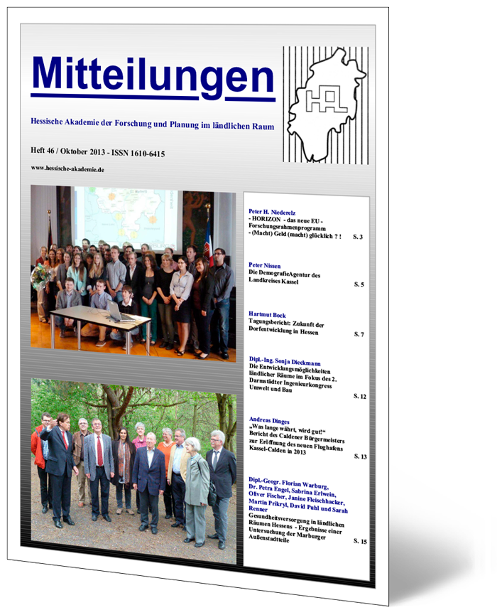 HAL Mitteilungen, Heft 46